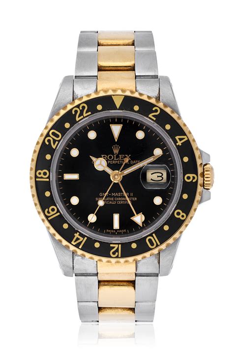 rolex two tone gmt master ii